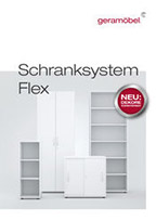 Geramöbel Schranksystem Flex Infoblatt