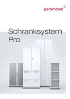 Geramöbel Schranksystem Pro Infoblatt